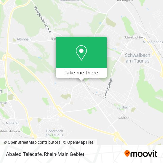 Abaied Telecafe map