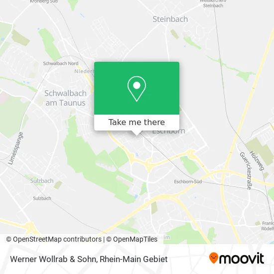 Карта Werner Wollrab & Sohn