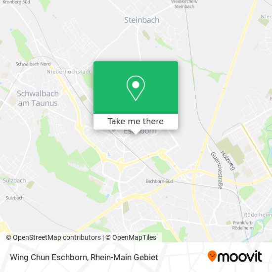 Wing Chun Eschborn map