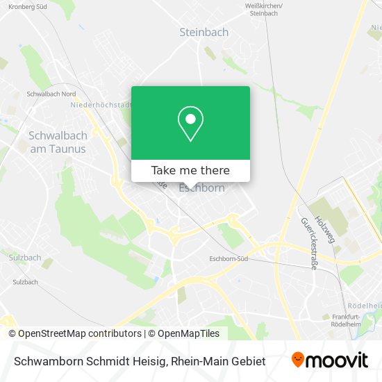 Карта Schwamborn Schmidt Heisig