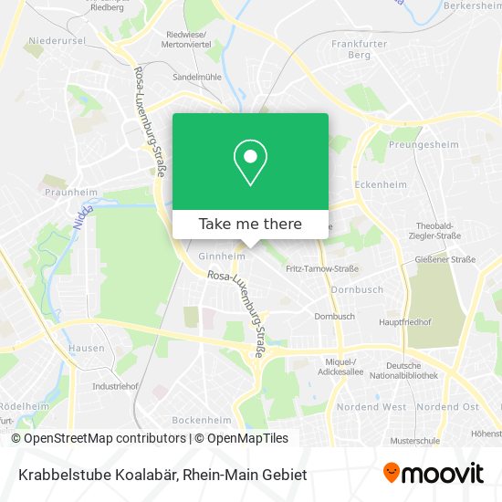 Krabbelstube Koalabär map