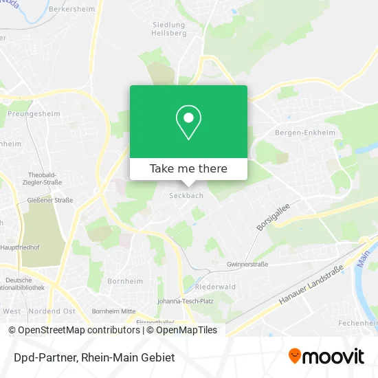 Dpd-Partner map