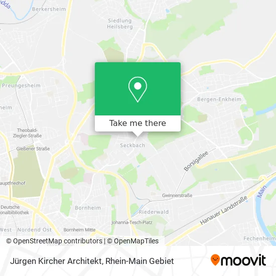 Карта Jürgen Kircher Architekt