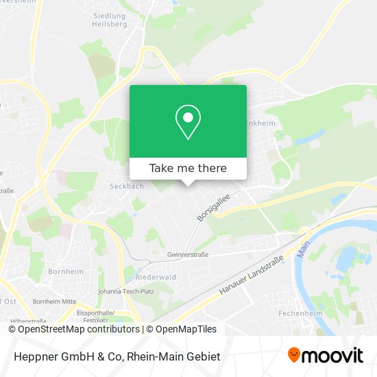 Heppner GmbH & Co map