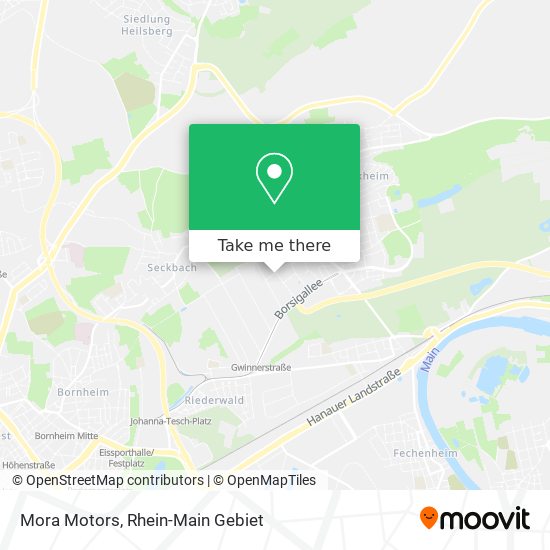 Mora Motors map