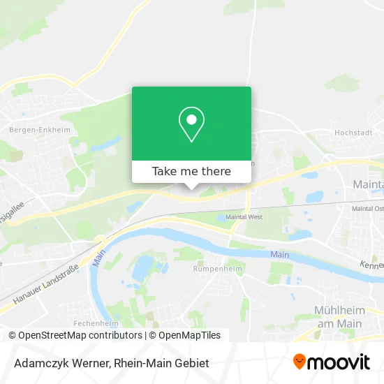 Adamczyk Werner map