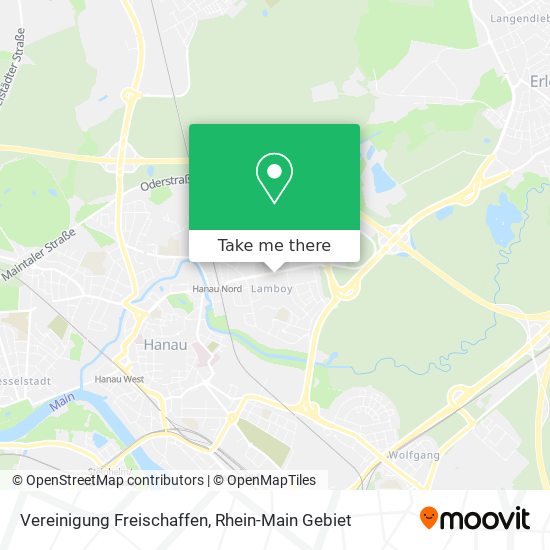 Vereinigung Freischaffen map