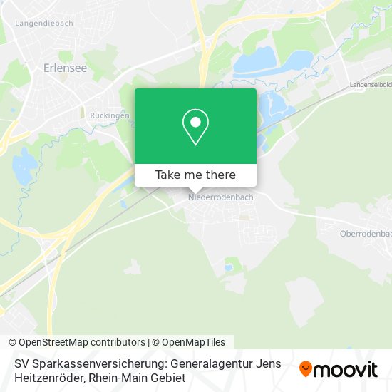 SV Sparkassenversicherung: Generalagentur Jens Heitzenröder map