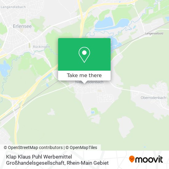 Klap Klaus Puhl Werbemittel Großhandelsgesellschaft map