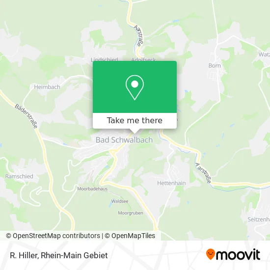 Карта R. Hiller