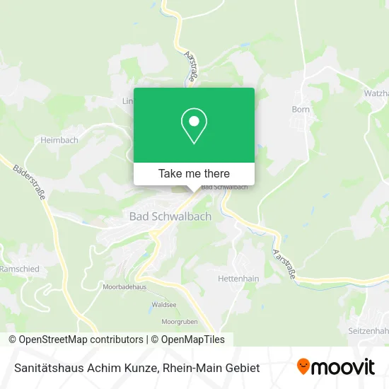 Карта Sanitätshaus Achim Kunze
