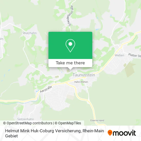 Карта Helmut Mink Huk-Coburg Versicherung
