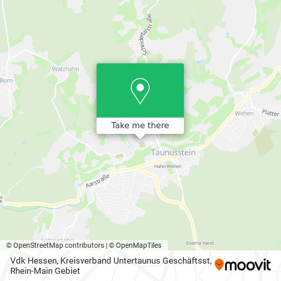 Vdk Hessen, Kreisverband Untertaunus Geschäftsst map