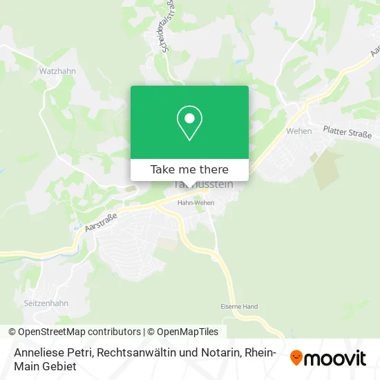 Карта Anneliese Petri, Rechtsanwältin und Notarin