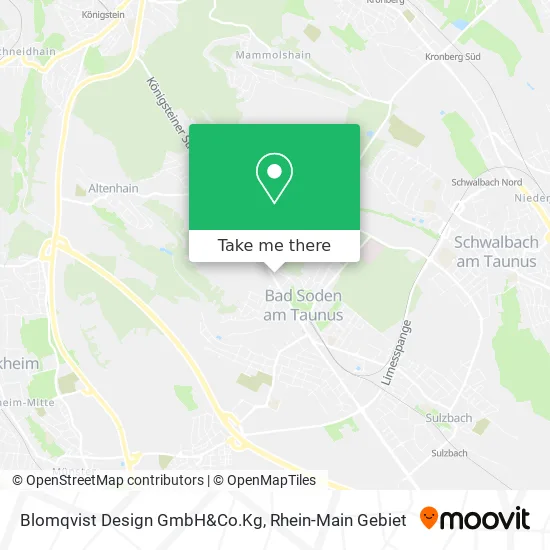 Карта Blomqvist Design GmbH&Co.Kg