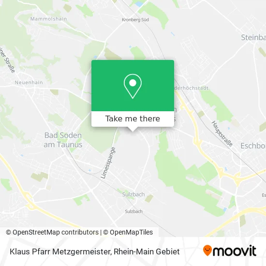 Карта Klaus Pfarr Metzgermeister