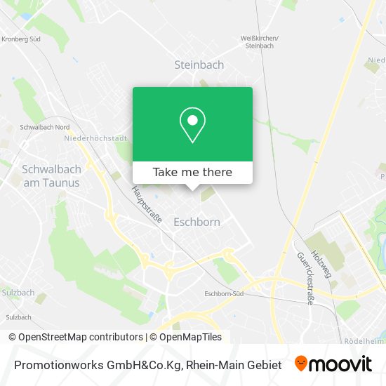 Карта Promotionworks GmbH&Co.Kg
