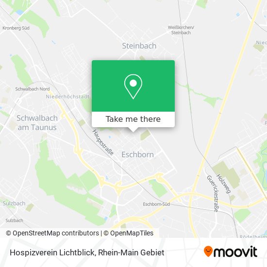 Hospizverein Lichtblick map