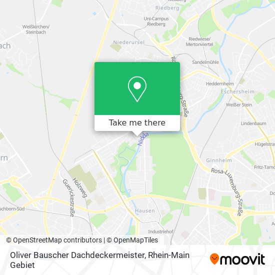 Oliver Bauscher Dachdeckermeister map