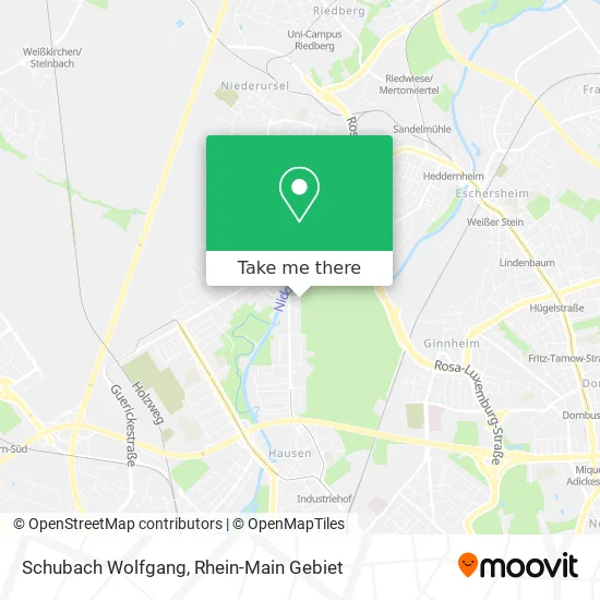 Карта Schubach Wolfgang