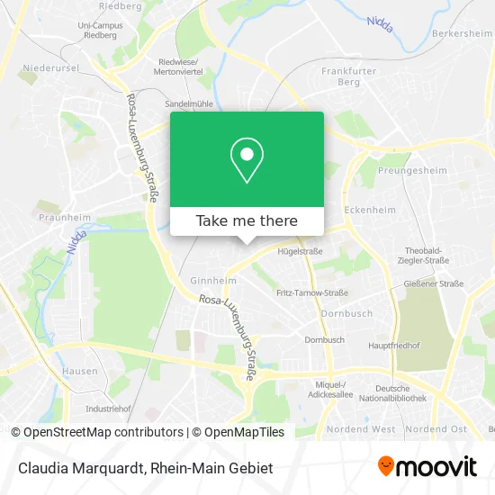 Claudia Marquardt map
