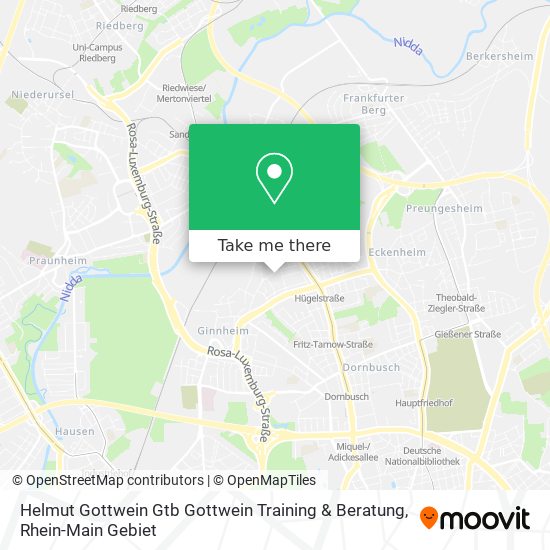 Карта Helmut Gottwein Gtb Gottwein Training & Beratung