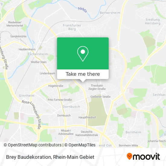 Карта Brey Baudekoration