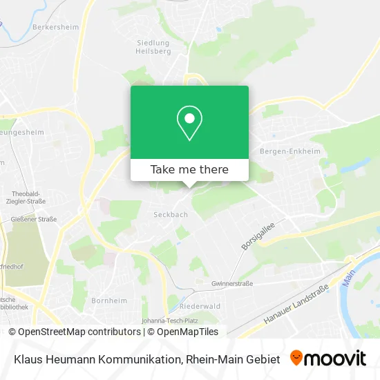 Карта Klaus Heumann Kommunikation