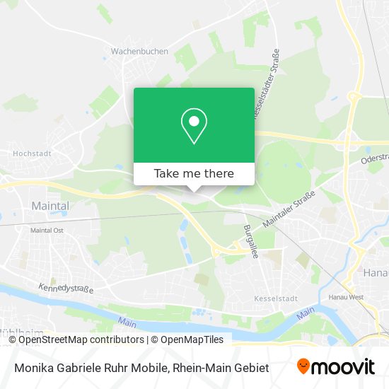 Monika Gabriele Ruhr Mobile map