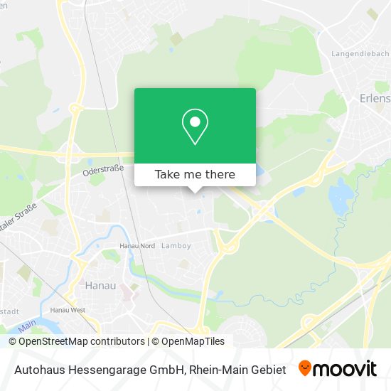 Autohaus Hessengarage GmbH map