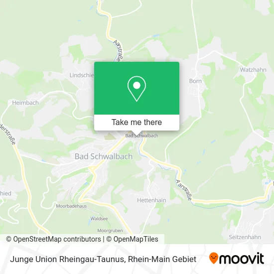 Карта Junge Union Rheingau-Taunus