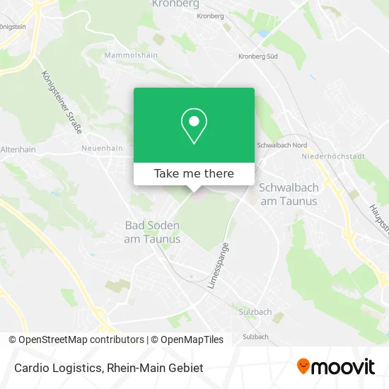 Карта Cardio Logistics