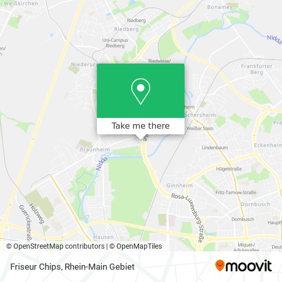 Friseur Chips map