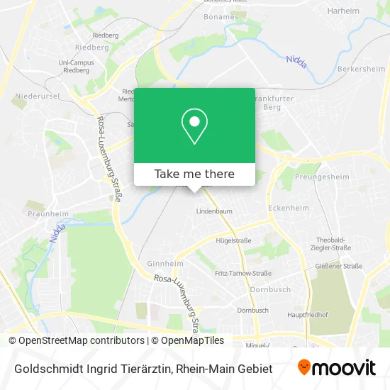 Карта Goldschmidt Ingrid Tierärztin