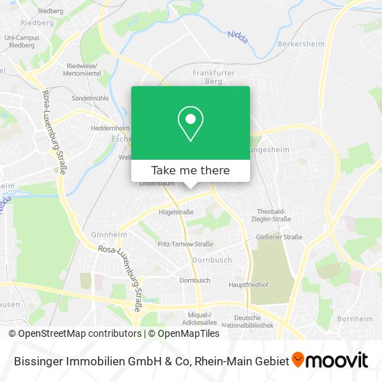 Bissinger Immobilien GmbH & Co map