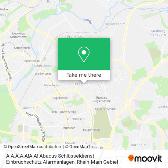 A.A.A.A.A!A!A! Abacus Schlüsseldienst Einbruchschutz Alarmanlagen map