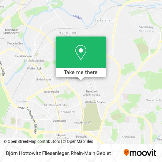 Карта Björn Hottowitz Fliesenleger