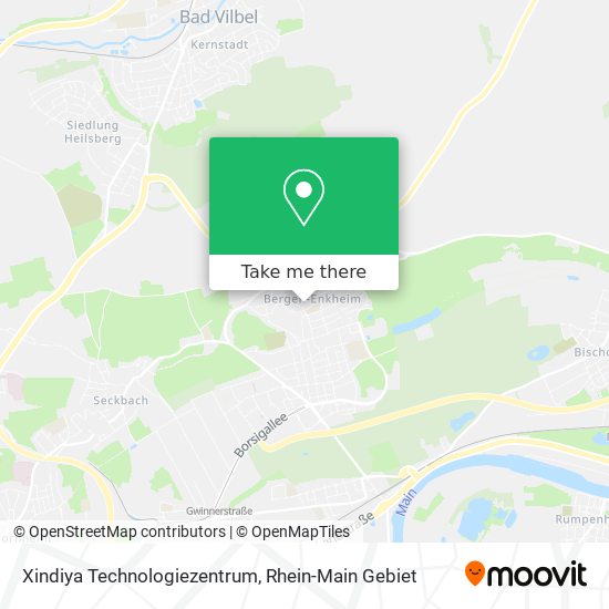 Xindiya Technologiezentrum map