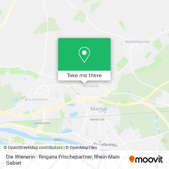 Die Wienerin - Ringana Frischepartner map