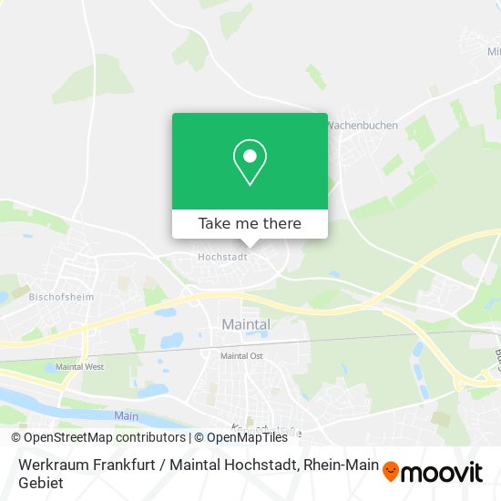 Werkraum Frankfurt / Maintal Hochstadt map