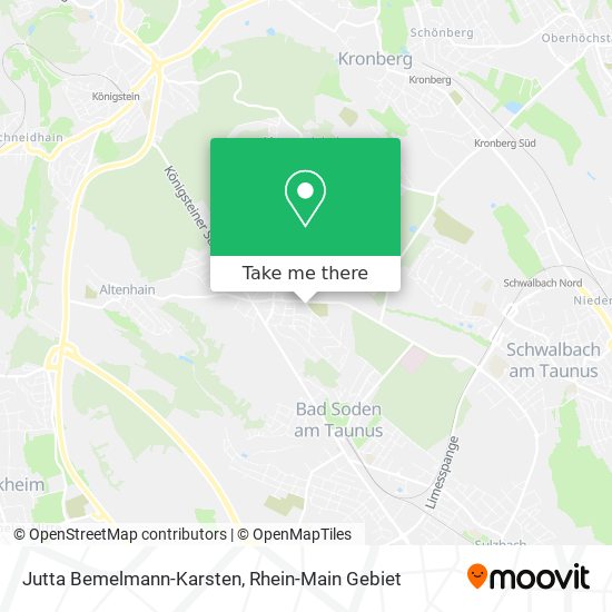 Jutta Bemelmann-Karsten map
