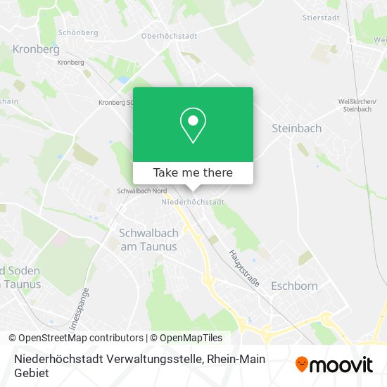 Niederhöchstadt Verwaltungsstelle map