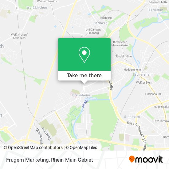 Frugem Marketing map