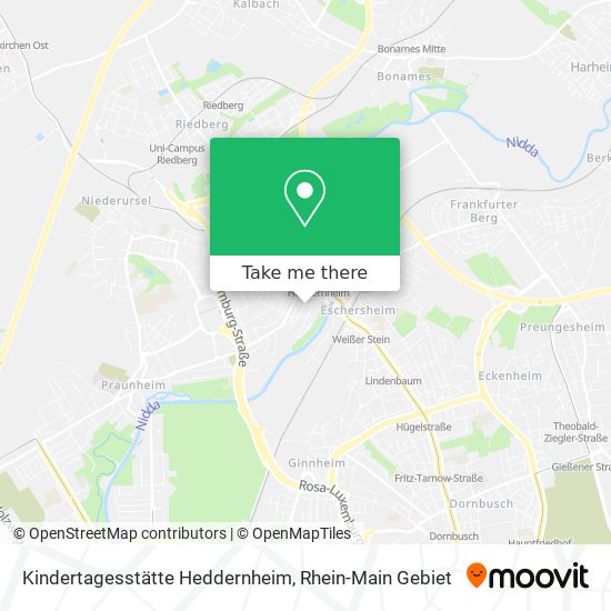 Kindertagesstätte Heddernheim map
