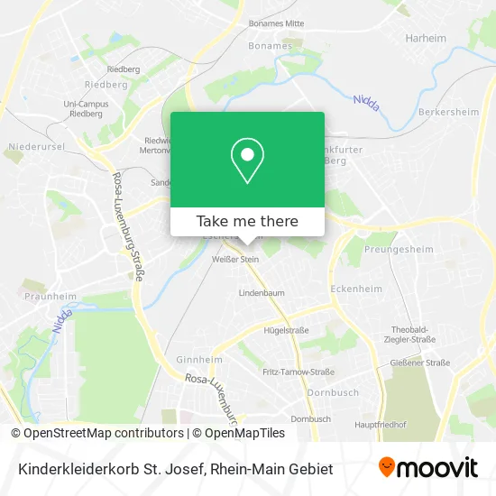 Карта Kinderkleiderkorb St. Josef