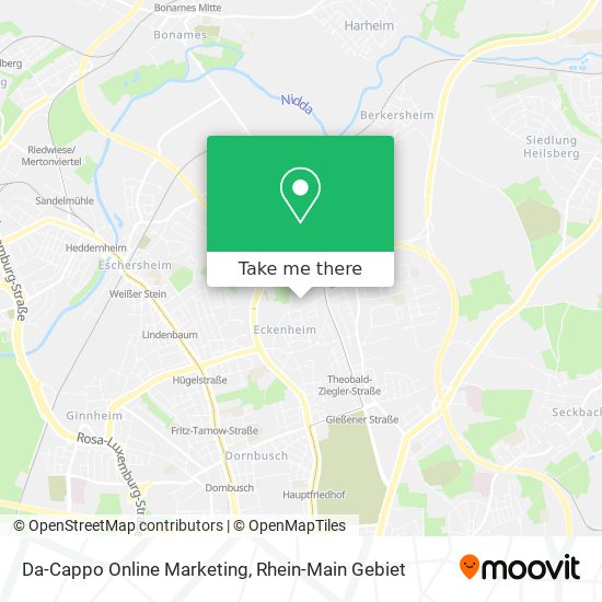 Da-Cappo Online Marketing map