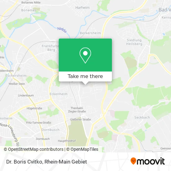 Карта Dr. Boris Cvitko