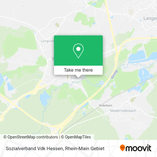Карта Sozialverband Vdk Hessen