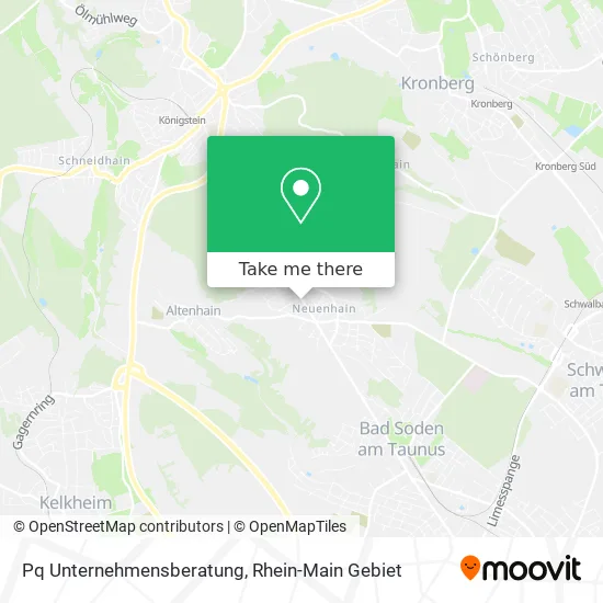 Карта Pq Unternehmensberatung