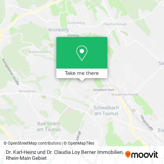 Dr. Karl-Heinz und Dr. Claudia Loy Berner Immobilien map